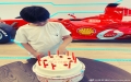 林志颖夫妇为儿子庆生 Kimi收获炫酷红色玩具赛车